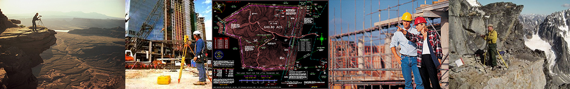 various Surveying practices and locations